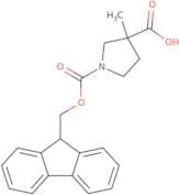 1-{[(9H-Fluoren-9-yl)methoxy]carbonyl}-3-methylpyrrolidine-3-carboxylic acid