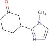 3-(1-Methyl-1H-imidazol-2-yl)cyclohexan-1-one
