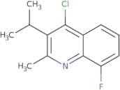 4-Chloro-8-fluoro-2-methyl-3-(propan-2-yl)quinoline