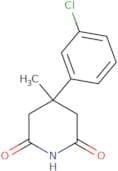 4-(3-Chlorophenyl)-4-methylpiperidine-2,6-dione