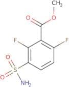 Methyl 2,6-difluoro-3-sulfamoylbenzoate
