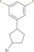 1-(3-Bromocyclopentyl)-3,5-difluorobenzene