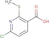 6-Chloro-2-(methylsulfanyl)pyridine-3-carboxylic acid