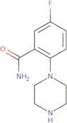 5-Fluoro-2-(piperazin-1-yl)benzamide