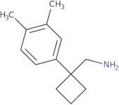 [1-(3,4-Dimethylphenyl)cyclobutyl]methanamine