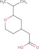 2-[2-(Propan-2-yl)oxan-4-yl]acetic acid