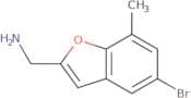 (5-Bromo-7-methyl-1-benzofuran-2-yl)methanamine