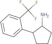 2-[2-(Trifluoromethyl)phenyl]cyclopentan-1-amine