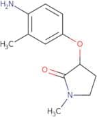 3-(4-Amino-3-methylphenoxy)-1-methylpyrrolidin-2-one