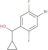 (4-Bromo-2,5-difluorophenyl)(cyclopropyl)methanol