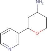 2-(Pyridin-3-yl)oxan-4-amine