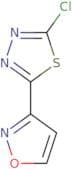 2-Chloro-5-(1,2-oxazol-3-yl)-1,3,4-thiadiazole