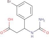 3-(3-Bromophenyl)-3-(carbamoylamino)propanoic acid