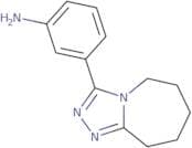 3-{5H,6H,7H,8H,9H-[1,2,4]Triazolo[4,3-a]azepin-3-yl}aniline