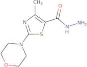 4-Methyl-2-(morpholin-4-yl)-1,3-thiazole-5-carbohydrazide