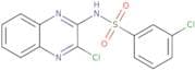 3-Chloro-N-(3-chloroquinoxalin-2-yl)benzene-1-sulfonamide