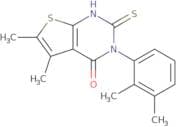 3-(2,3-Dimethylphenyl)-5,6-dimethyl-2-sulfanyl-3H,4H-thieno[2,3-d]pyrimidin-4-one