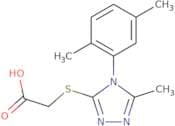 2-{[4-(2,5-Dimethylphenyl)-5-methyl-4H-1,2,4-triazol-3-yl]sulfanyl}acetic acid
