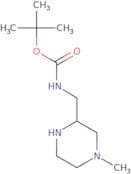 tert-Butyl N-[(4-methylpiperazin-2-yl)methyl]carbamate