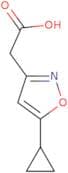 2-(5-Cyclopropyl-1,2-oxazol-3-yl)acetic acid