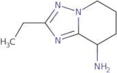 2-Ethyl-5H,6H,7H,8H-[1,2,4]triazolo[1,5-a]pyridin-8-amine