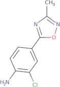 2-Chloro-4-(3-methyl-1,2,4-oxadiazol-5-yl)aniline