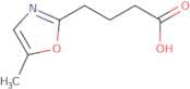 4-(5-Methyl-1,3-oxazol-2-yl)butanoic acid