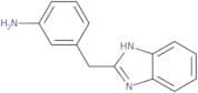 3-[(1H-1,3-Benzodiazol-2-yl)methyl]aniline