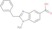 2-Benzyl-1-methyl-1H-1,3-benzodiazole-5-carboxylic acid