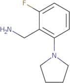 [2-Fluoro-6-(pyrrolidin-1-yl)phenyl]methanamine
