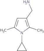 (1-Cyclopropyl-2,5-dimethyl-1H-pyrrol-3-yl)methanamine