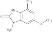 5-Methoxy-3,7-dimethyl-2,3-dihydro-1H-indol-2-one
