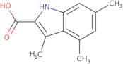 3,4,6-Trimethyl-1H-indole-2-carboxylic acid
