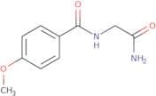 2-[(4-Methoxyphenyl)formamido]acetamide