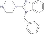 1-Benzyl-2-(piperazin-1-yl)-1H-1,3-benzodiazole