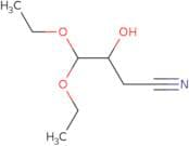 4,4-Diethoxy-3-hydroxybutanenitrile