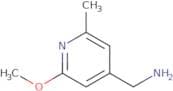 (2-Methoxy-6-methylpyridin-4-yl)methanamine