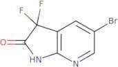5-Bromo-3,3-difluoro-1,3-dihydro-2H-pyrrolo[2,3-b]pyridin-2-one