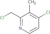 4-Chloro-2-(chloromethyl)-3-methylpyridine