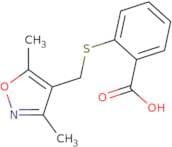 2-{[(Dimethyl-1,2-oxazol-4-yl)methyl]sulfanyl}benzoic acid
