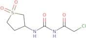 2-​Chloro-​N-​[[(tetrahydro-​1,​1-​dioxido-​3-​thienyl)​amino]​carbonyl]​-acetamide