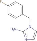 1-[(4-Fluorophenyl)methyl]-1H-imidazol-2-amine