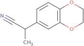 2-(2,3-Dihydro-1,4-benzodioxin-6-yl)propanenitrile