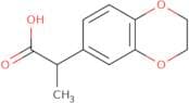 2-(2,3-Dihydro-1,4-benzodioxin-6-yl)propanoic acid