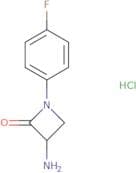 3-Amino-1-(4-fluorophenyl)azetidin-2-one hydrochloride