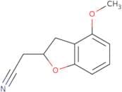 2-(4-Methoxy-2,3-dihydro-1-benzofuran-2-yl)acetonitrile