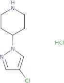 4-(4-Chloro-1H-pyrazol-1-yl)piperidine hydrochloride