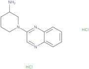 1-(Quinoxalin-2-yl)piperidin-3-amine dihydrochloride