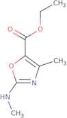 Ethyl 4-methyl-2-(methylamino)-1,3-oxazole-5-carboxylate