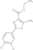 Ethyl 2-(3,4-dichlorophenyl)-5-methyl-1,3-oxazole-4-carboxylate